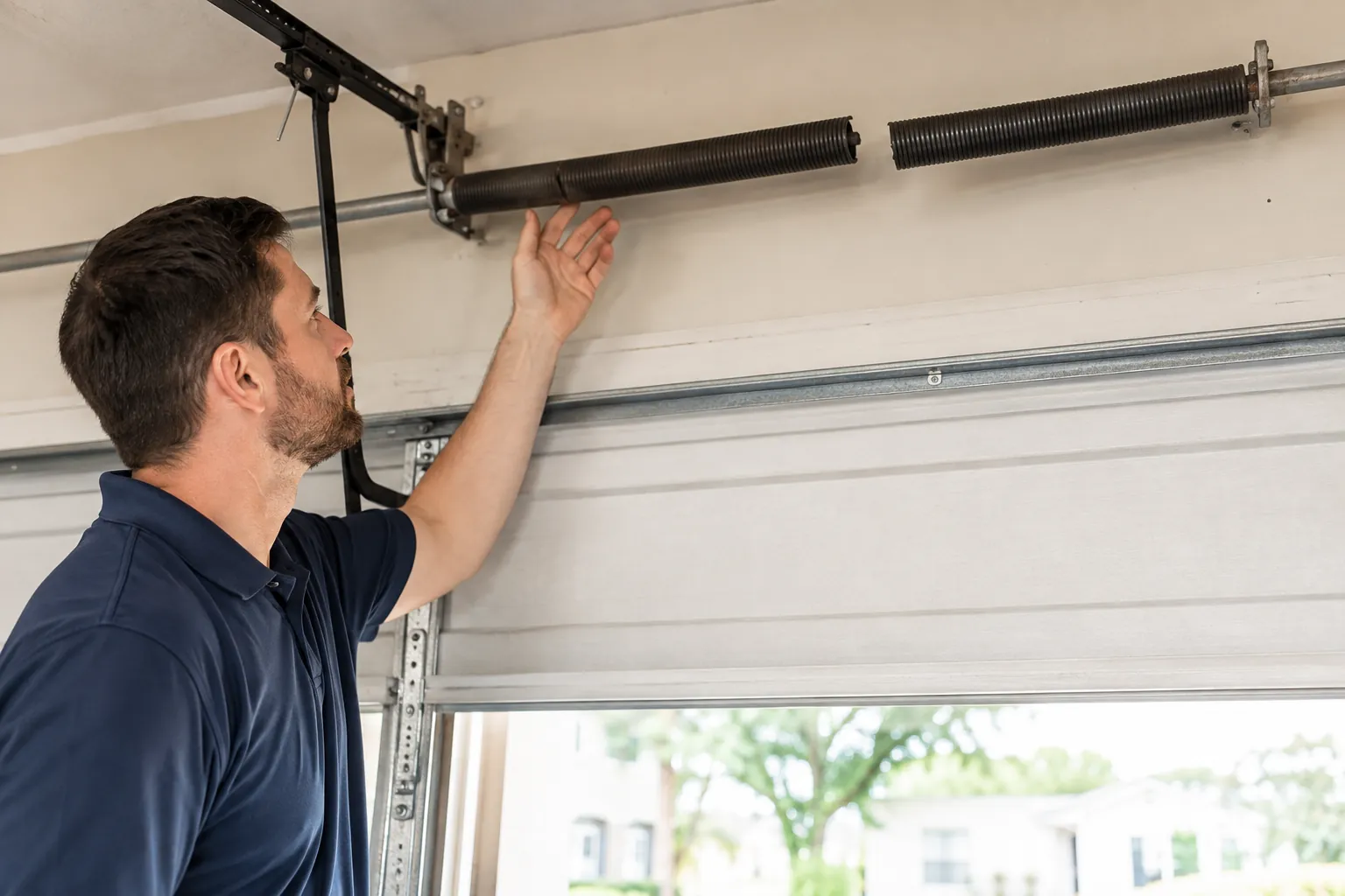 Broken Garage Door Spring? Signs, Causes & When to Call for Repair in Covington, LA